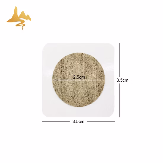 Most Popular Black Core Herbal Extract Anti Motion Sickness Patch